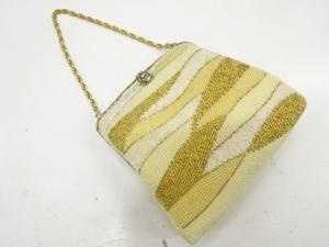 ビーズ　ハンドバッグ
